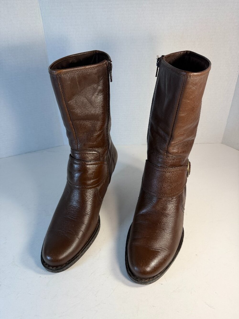 WOMEN'S SIZE 9 Born Brown Leather Boots